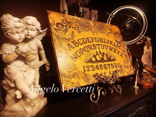 Hexenbrett mit planchette die - hexenbrett,