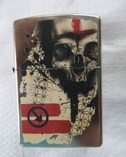 Original Zippo Feuerzeug Skull Tattoo Trash Polka