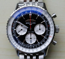 Breitling Navitimer B01 Chronograph 43  Ref.  AB0138211B1A1  NEW FULL SET