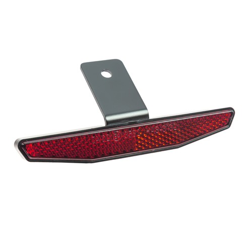 Rückstrahler mit halter rot - mit,