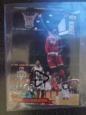 1994-95 Collector's Choice - Silver Signature #399 - Hakeem Olajuwon Englisch