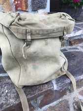 WW2 British Army Satchel Signals Detector Mine Rucksack