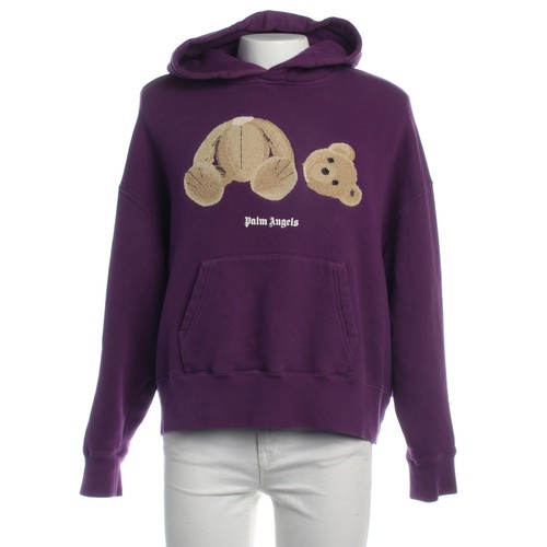 Palm angels hoodie lila - hoodie,