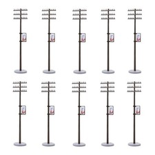 10x ABS Mini Strommast für