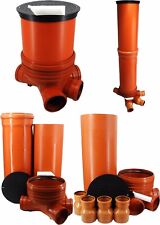 KG Kontrollschacht DN 400 Abwasserschacht Schacht Rohr, Deckel, Komplett SET