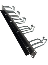 Rittal 7257.005 19 Zoll Netzwerkschrank-Kabelführung 1 HE Schwarz Rangierpanel