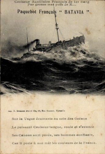 Französisches linienschiff - französisches,