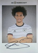 Leroy Sane Autogrammkarte