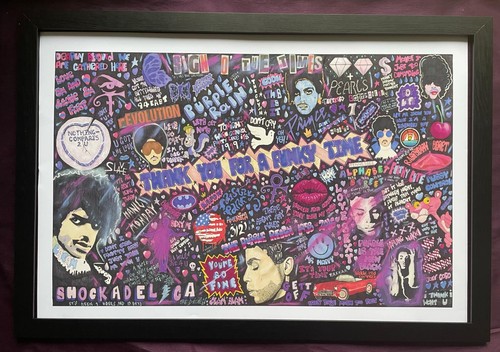 Prince artwork funky time - artwork, "funky
