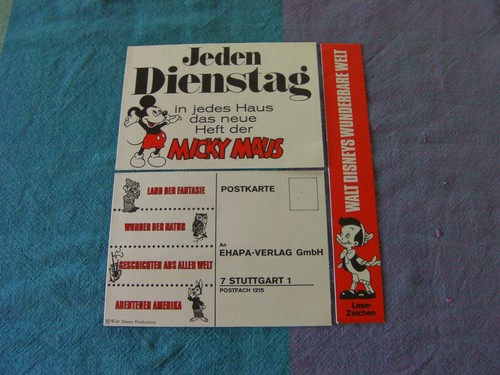 Werbebeilage für walt disneys - für,