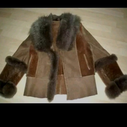 Lammfelljacke s m - gr.36/38, s-m