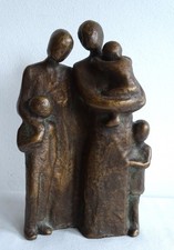 Achatit Figurengruppe Familie