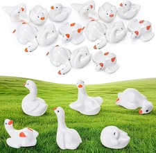 48 Mini Gänse Figuren