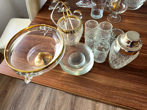 Cocktail shaker crackle - cocktail-shaker, crackle-glas