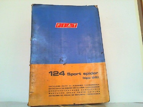 Fiat 124 sport - spider, (tipo