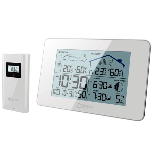 Lcd funk wetterstation mit - lcd,