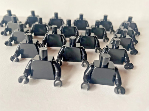 Lego schwarzer torso - x,