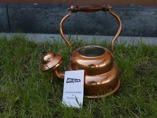 Teekanne Kupfer Wikra unbenutzt .Massiv Kupfer.