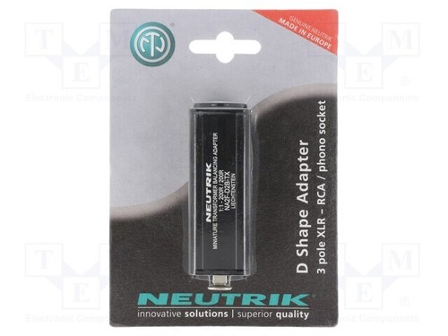 Stück adapter xlrf phono - 1,