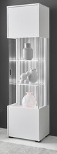 Vitrine in weiß matt Wohn-