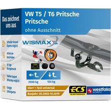 ANHÄNGERKUPPLUNG für VW T5