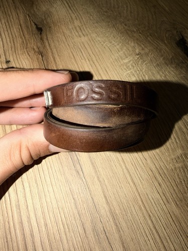 Fossil herren lederarmband - fossil,
