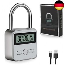 mizikuu Digitale Zeitschloss, Smart Time Lock mit LCD-Display USB Sicherheits