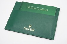 Rolex Kartenetui und Booklet