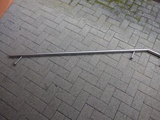 Edelstahl Handlauf rund 1650/34mm + 1000/34mm