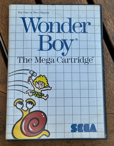 Wonder boy sega - wonder, system
