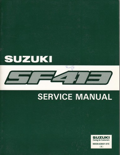 Suzuki swift sf413 - suzuki,