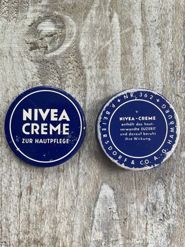 Vintage nivea creme blechdose - nivea,