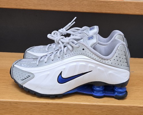 Nike shox weiß silber blau - nike,