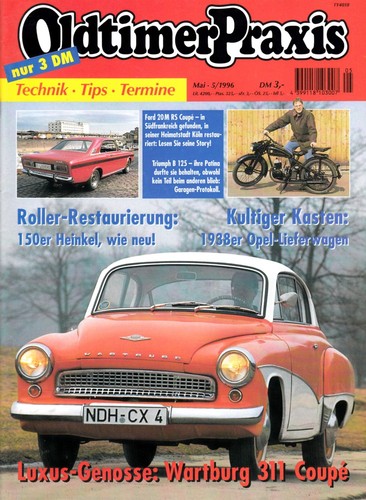 Oldtimer praxis 1996 - oldtimer, +