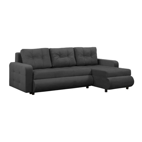Ecksofa graphit form mit - l-form,