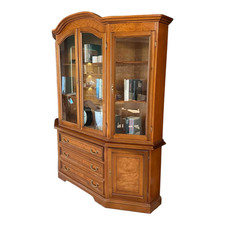 Selva Vitrine Verona 0792 Edelholz Kirschbaumfarbig Antikisiert