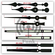 Funkuhrwerk Funk Radio DCF lautlos geräuschlos Uhrzeiger Lange Lang Zeiger