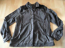 BOTTEGA Cavaletti schöne Jerseyjacke braun eingefärbt Gr. XXL w. NEU BI516