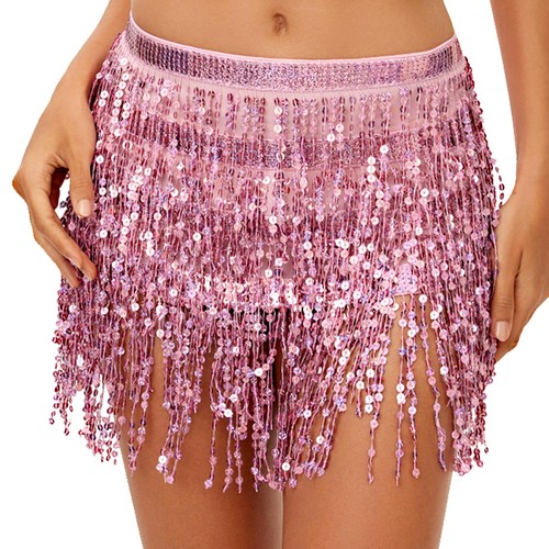 Pailettenrock für damen rosa - für,