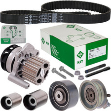 INA ZAHNRIEMENSATZ+WASSERPUMPE für Audi A1 A3 A4 A5 VW GOLF 6 PASSAT B7 2.0TDi