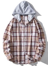 Herren Hemd Kapuzenhemd