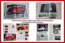 VW Karmann Ghia Cabrio mit