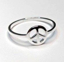 .925 Sterling Silver Peace