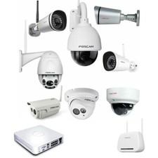 DEFEKT!!!  Attrappe Foscam Überwachungskamera Kamera IP WLAN Dummie Dummy NVR 