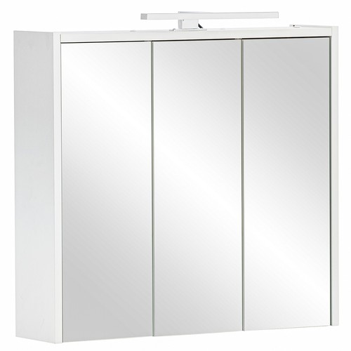 Spiegelschrank weiß matt - weiß,