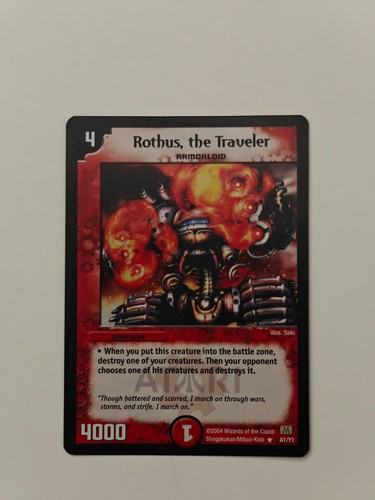 Rothus the traveler - traveler, a1/y1