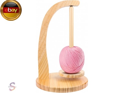 Tragbarer garnhalter aus holz - garnhalter,