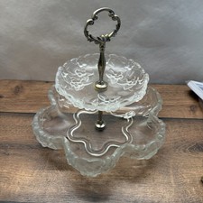 Vintage Glas Etagere