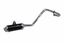 Auspuff Typ 1 schwarz Pit Bike