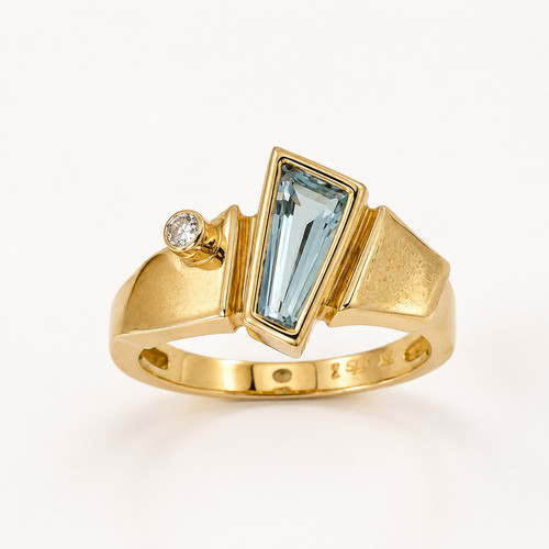 Modernes design aquamarin - design,